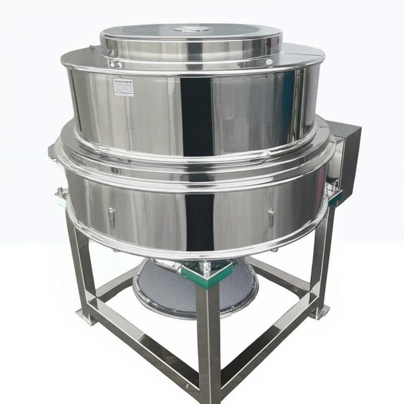 Вибросито с мощным вибрирующим мотором, предлагающее систему очистки сетки, силиконовые шарики, зеркальную полировку, обеспечивающее производительность просеивания