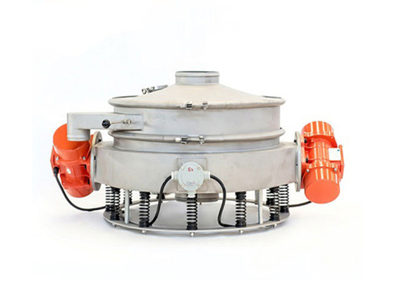 Промышленный цемент в линейном просеивателе Vibro Separator Machine низкопрофильный поток через