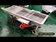 SUS Линейный вибрирующий экран для сепарации химических продуктов для просеивания